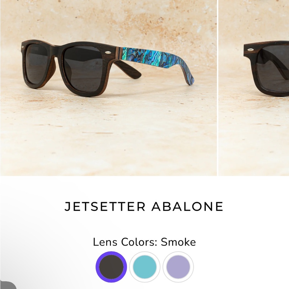 Women's Sunglasses - Black and Blue